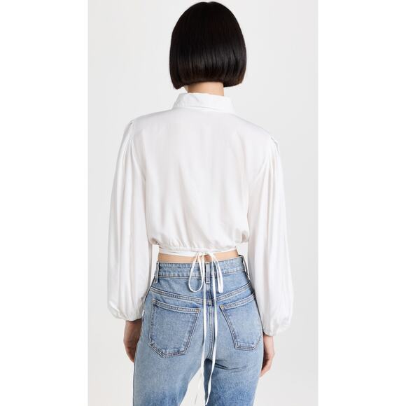 New Sokie Collective The Wrap Crop Top Size S - Picture 2 of 12